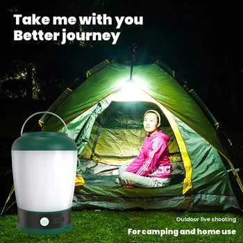 3 режима, светильник для кемпинга, палатка с ручкой, многоцелевой осветительный фонарик для активного отдыха