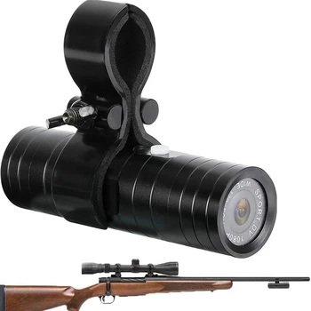 Наружная дикая камера 170 FOV HD 1080P Оружейные фотоловушки для ружейной охоты Экшн-камера Водонепроницаемая с ружейным креплением для охотника