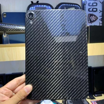 Чехол из настоящего углеродного волокна для iPad Mini 6 из арамидного волокна, защитный чехол для планшета Apple Mini6, легкий тонкий бизнес-кейс