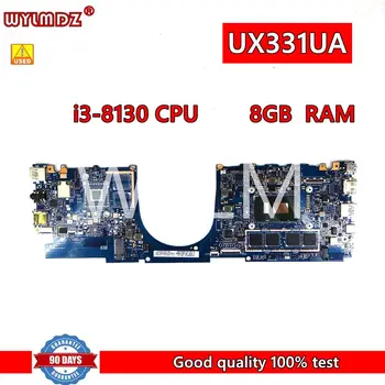 UX331UA i3-8130CPU 8 ГБ Оперативной памяти Материнская плата для ноутбука Asus UX331UA UX331UN UX331UQ UX331U UX331 Материнская плата 100% Протестирована