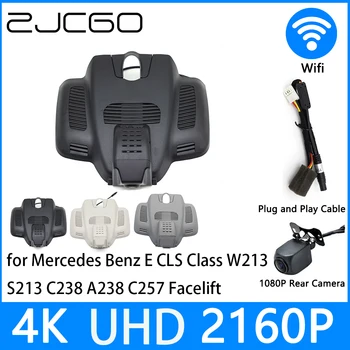 ZJCGO Dash Cam 4K UHD 2160P Автомобильный Видеорегистратор DVR Ночного Видения для Mercedes Benz E CLS Class W213 S213 C238 A238 C257 Подтяжка лица