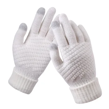 Лыжные перчатки, зимние теплые толстые перчатки для мужчин, женщин, велоспорта, скалолазания на открытом воздухе