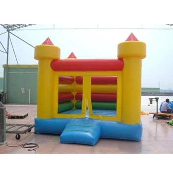 Мини-размер Красочный надувной замок для прыжков Надувной батут для прыжков ПВХ Высокого качества для игр детей