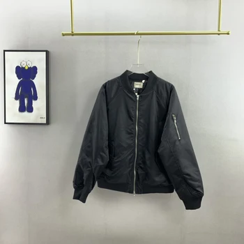6-я коллекция, куртка с отражением 3M, уличная одежда большого размера, куртка с хлопковой подкладкой, пальто, высококачественная куртка на молнии, мужская куртка