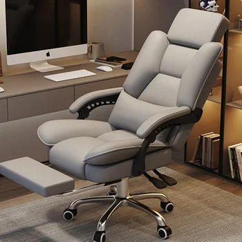 Офисное кресло с откидной спинкой, Игровое Компьютерное офисное кресло с двойной спинкой, Эргономичная поворотная мебель Silla De Oficina