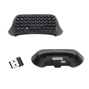 50 шт. Мини Беспроводная клавиатура для чата 2.4G, клавиатура для сообщений для контроллера Xbox One, игровая клавиатура Геймпада