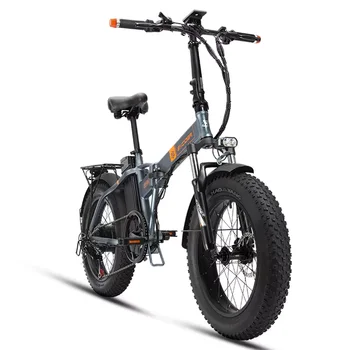 Excider XT500 Складной Горный Велосипед 48V 20 Дюймов Fat Tire E bike с аккумулятором 13AH и мотором 500 Вт 60 Км Снежный Электрический Велосипед