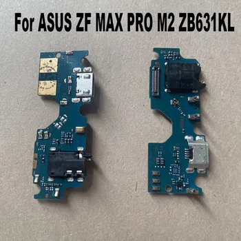 Для ASUS ZF MAX PRO M2 ZB631KL USB Порт Для Зарядки Микрофона Док-станция для подключения микрофона Плата Гибкий Кабель Запчасти Для Ремонта Глобальный