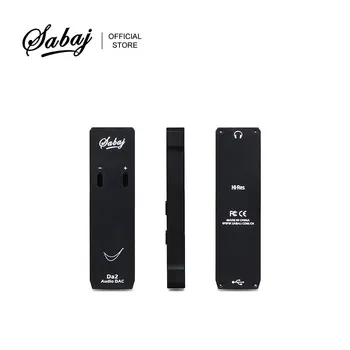 Sabaj Da2 Портативный USB DAC Декодирующий Усилитель для наушников SABRE9018 32bit/768 кГц Mini USB DAC AMP для ПК, мобильного телефона, OTG