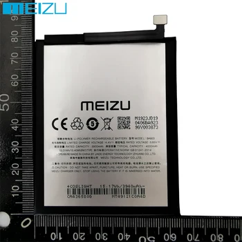Meizu 100% Оригинальный BA923 4000 мАч Новый Аккумулятор Для Смартфона Meizu Note 9 M9 Высококачественные Аккумуляторы Bateria