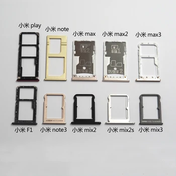 Для Xiaomi Mi Max 2 3 Pocophone F1 Лоток для SIM-карт Слот Держатель Адаптер Аксессуары