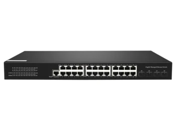 PIXLINK 28-портовый управляемый гигабитный интеллектуальный коммутатор Ethernet
