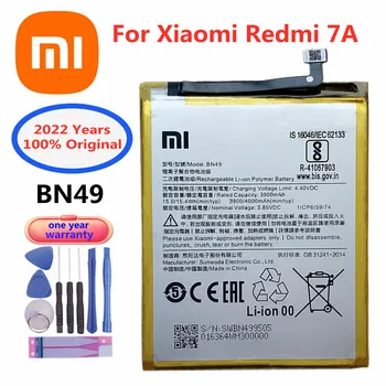 BN49 4000 мАч Оригинальная Сменная Батарея Xiaomi Для Xiaomi Redmi 7A Redmi7A Мобильный Смартфон Перезаряжаемые Аккумуляторы