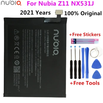 2021 Новинка для nubia z11 NX531J Z11 Li3829T44P6h806435 3000 мАч Литий-ионный Встроенный литий-полимерный аккумулятор мобильного телефона