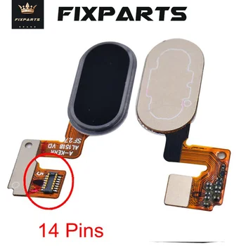 Для Meizu M3 Note Кнопка отпечатков пальцев Гибкий кабель Лента Запасные части L681H M3 Note Кнопка Home Идентификационный датчик Flex