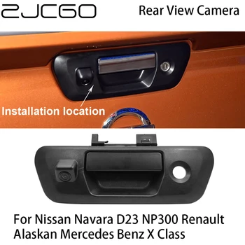 ZJCGO Автомобильная Парковочная Камера Заднего Вида для Nissan Navara D23 NP300 Renault Alaskan Mercedes Benz X Class