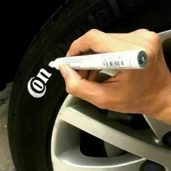 Маркировочная ручка для автомобильных шин, Водостойкий перманентный маркер для автомобильных резиновых шин, 11 Цветов P9D9