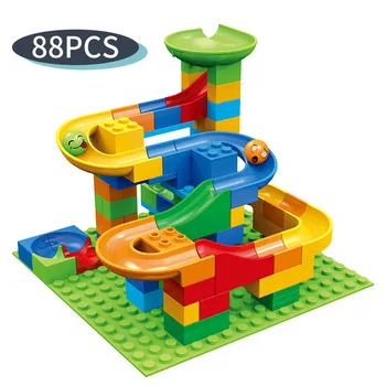 Baibai горка с крупными частицами, строительный блок, сборка, сделай сам, модель шара из строительных блоков, детские игрушки из строительных блоков