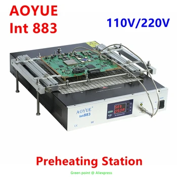 Станция предварительного нагрева сварки AOYUE INT 883 ESD Использует кварцевую технологию инфракрасного нагрева, цифровое управление, инструменты для ремонта микросхем, припой