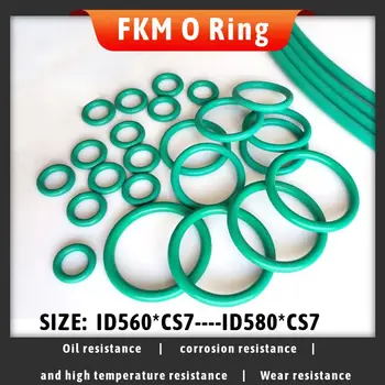 Диаметр провода из фторуглерода FKM 0-кольцевой 7/внутренний диаметр 560/570/580