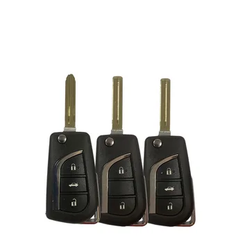 Чехол Для автомобильных ключей Toyota Corolla 2017 RAV4 До 2013 Toy43 Toy48 VA2 Blade Remote Car Key Замена ключа автомобиля